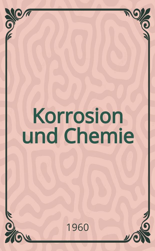 12 : Korrosion und Chemie