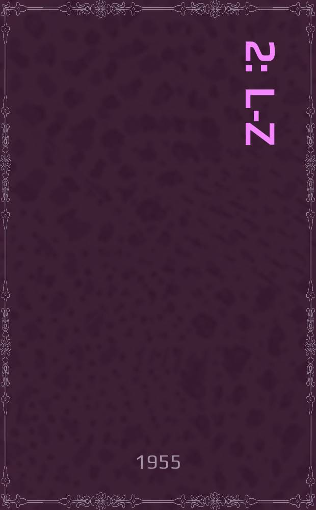 [2] : L-Z