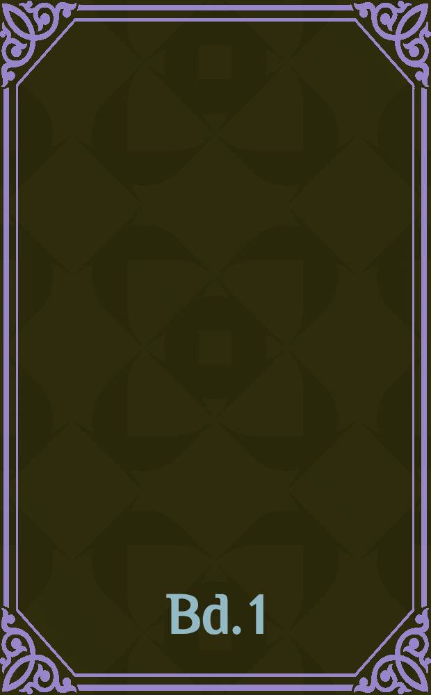 Bd. 1