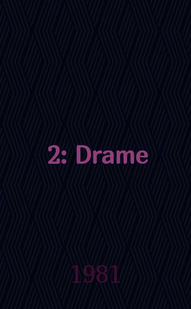 [2] : Drame