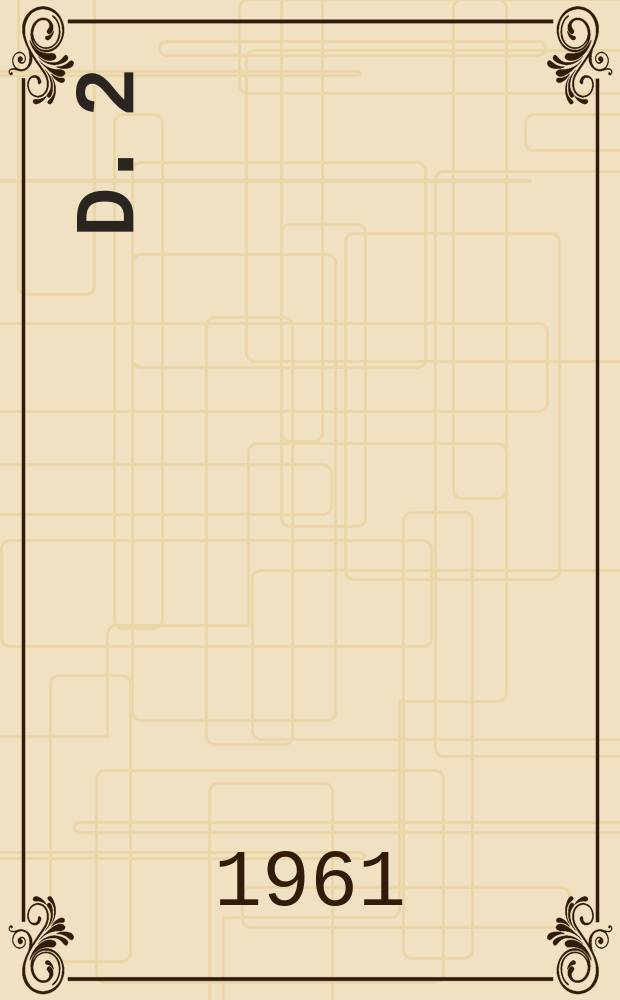 D. 2