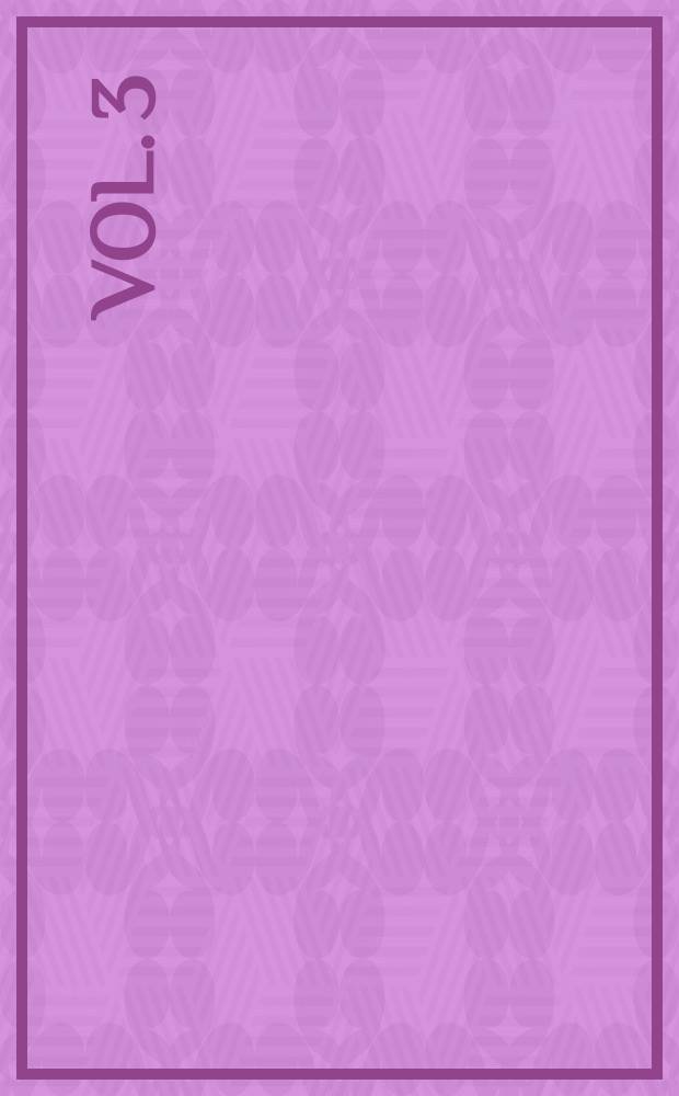 [Vol. 3]