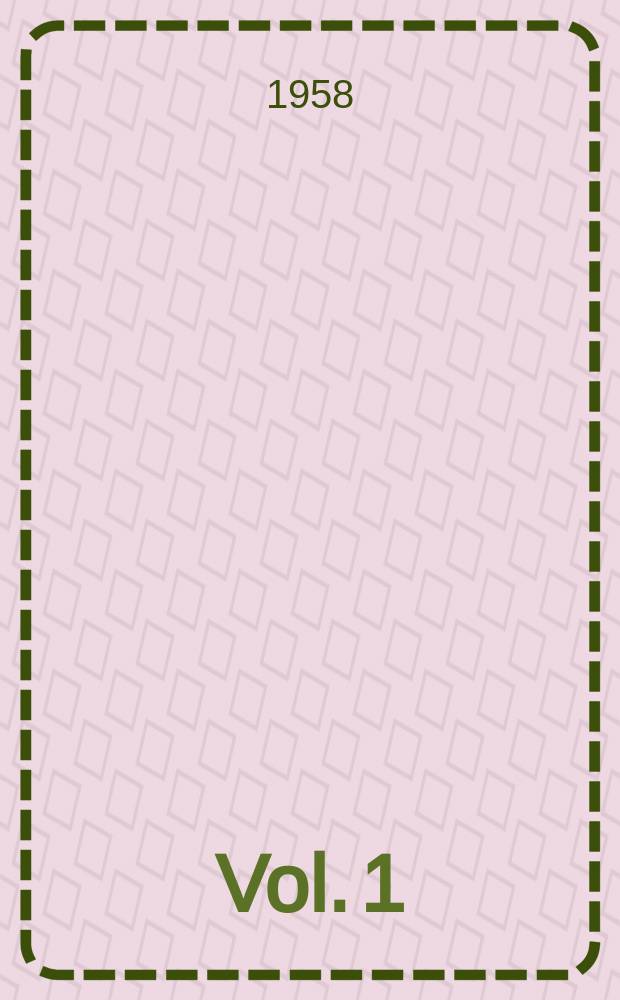 Vol. 1