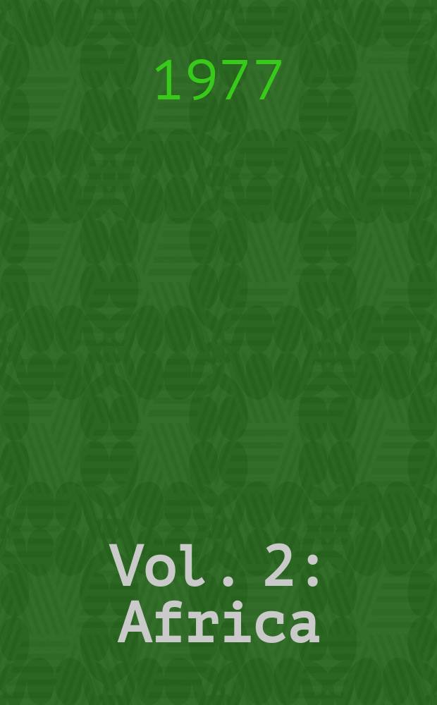 [Vol. 2] : [Africa]