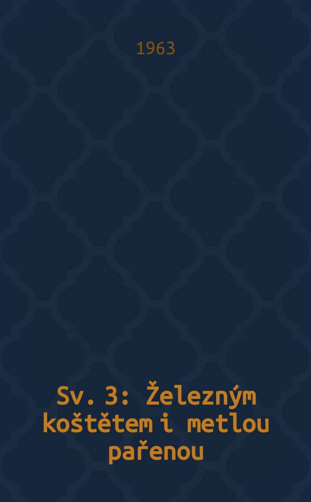 [Sv. 3] : Železným koštětem i metlou pařenou