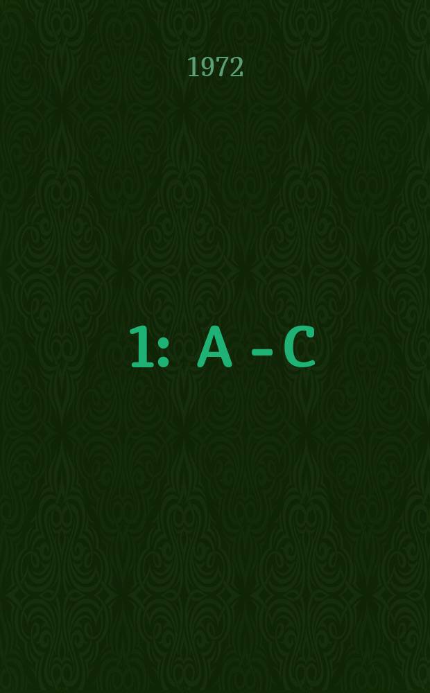 [1] : A - C