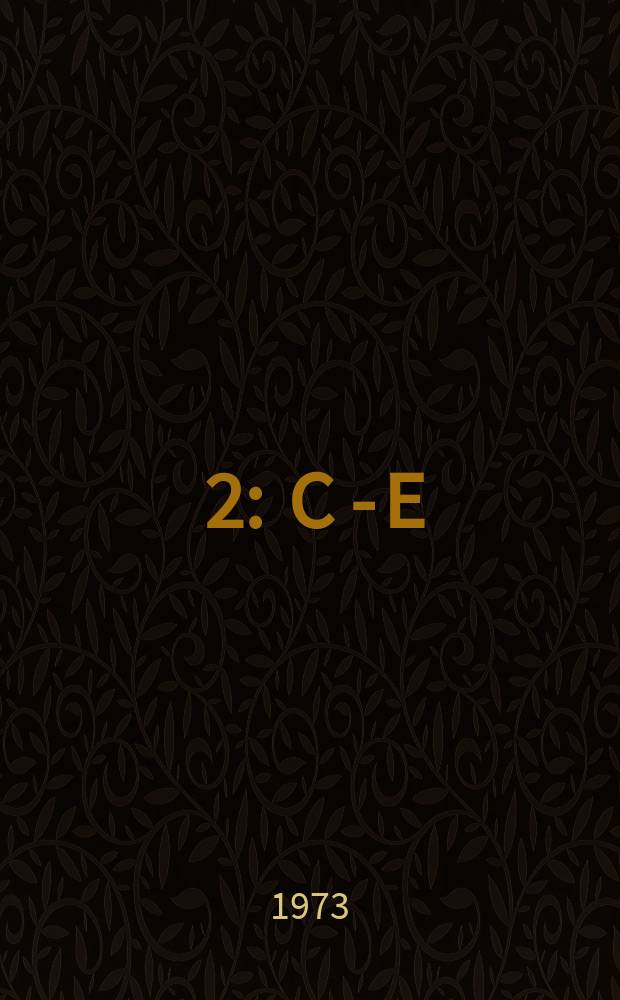 [2] : C - E