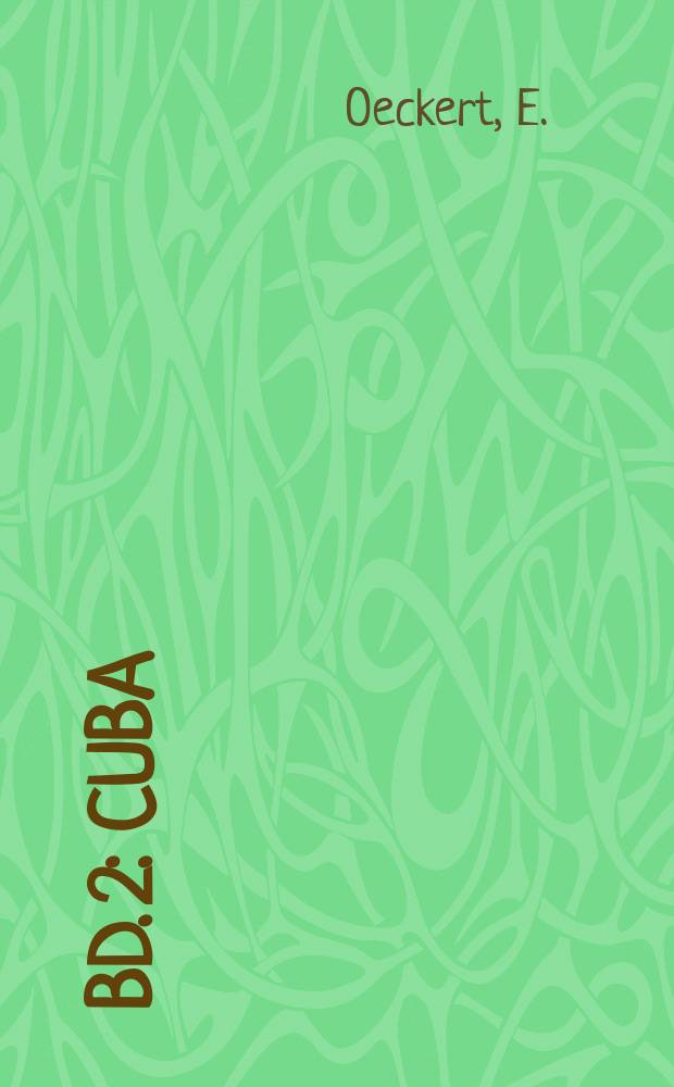 Bd. 2 : Cuba