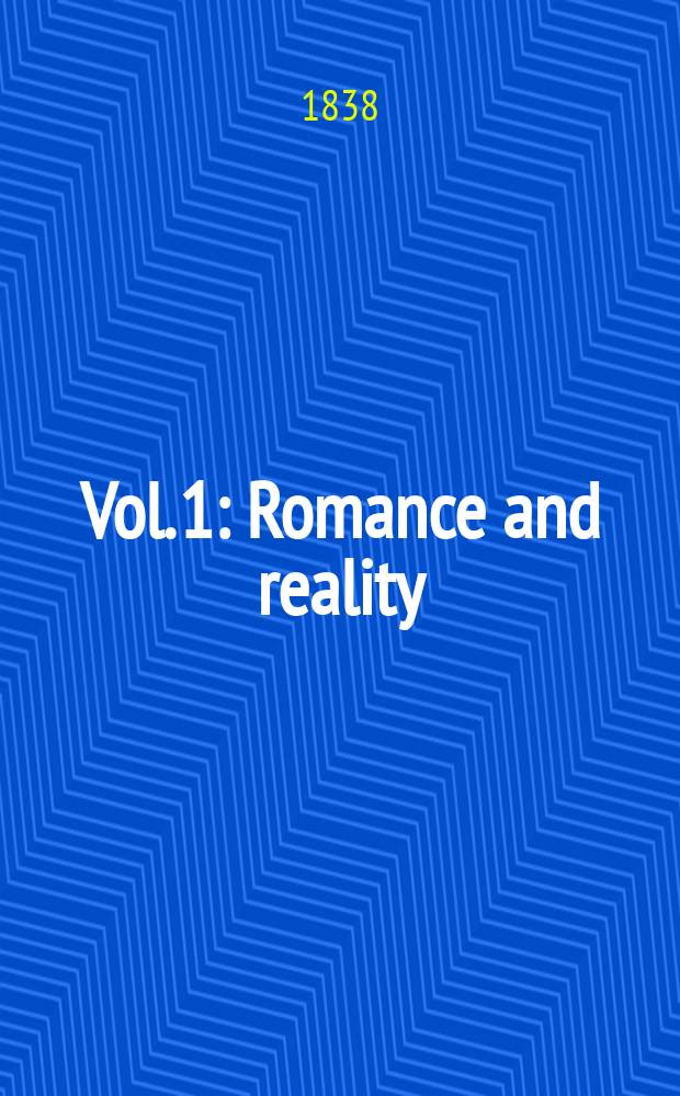 Vol. 1 : Romance and reality ; Francesca Carrara ; Traits and trials of early life