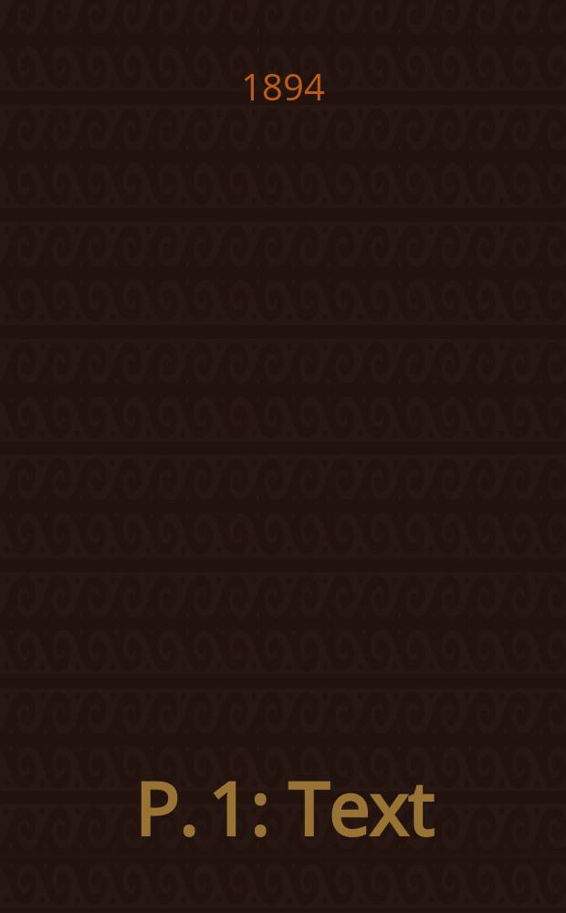 P. 1 : Text