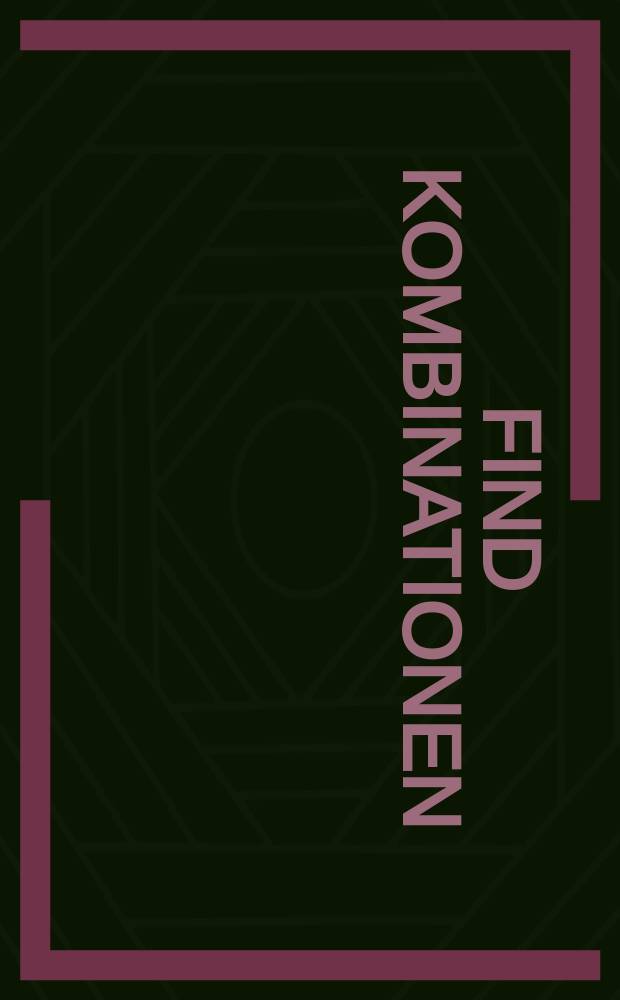 1 : Find kombinationen