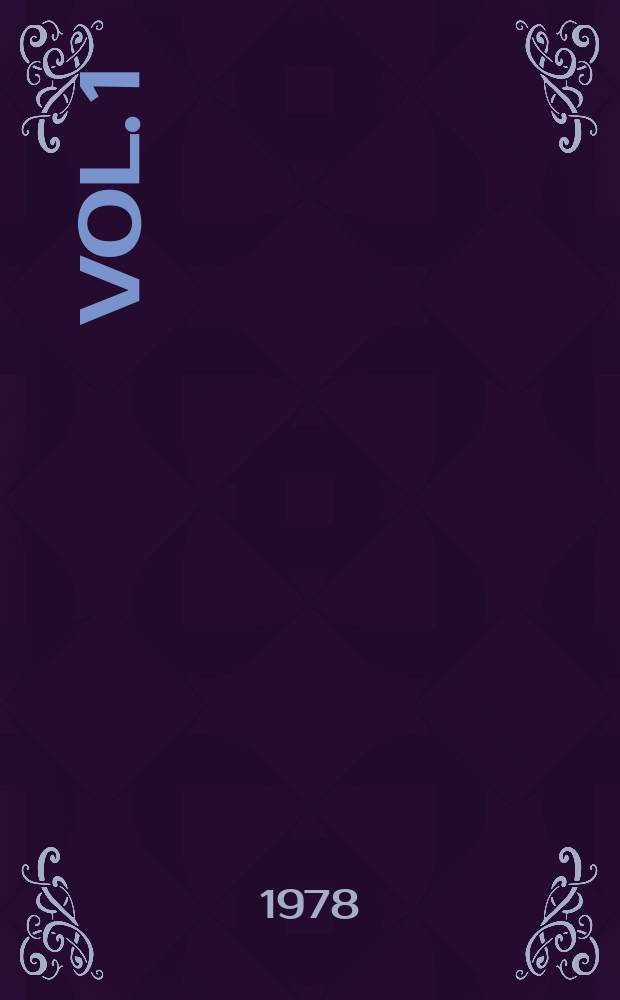 Vol. 1