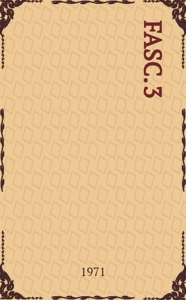 Fasc. 3