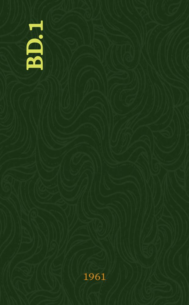 Bd. 1