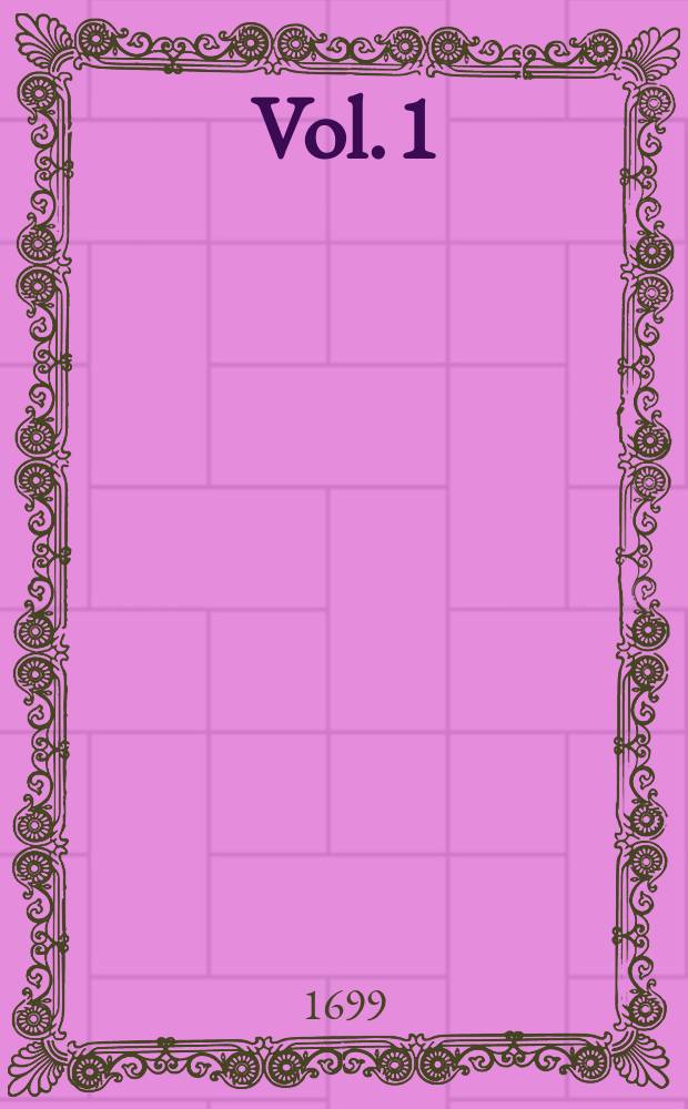 Vol. 1
