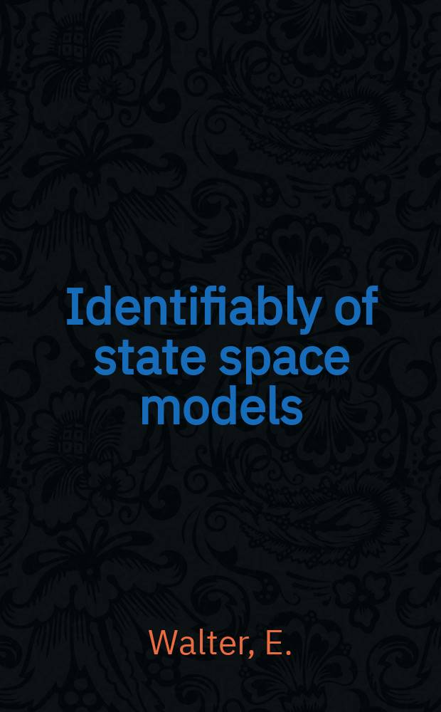 46 : Identifiably of state space models