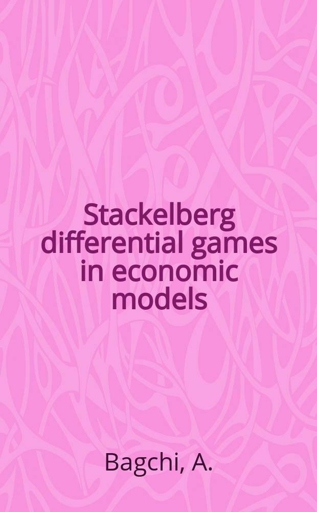 64 : Stackelberg differential games in economic models