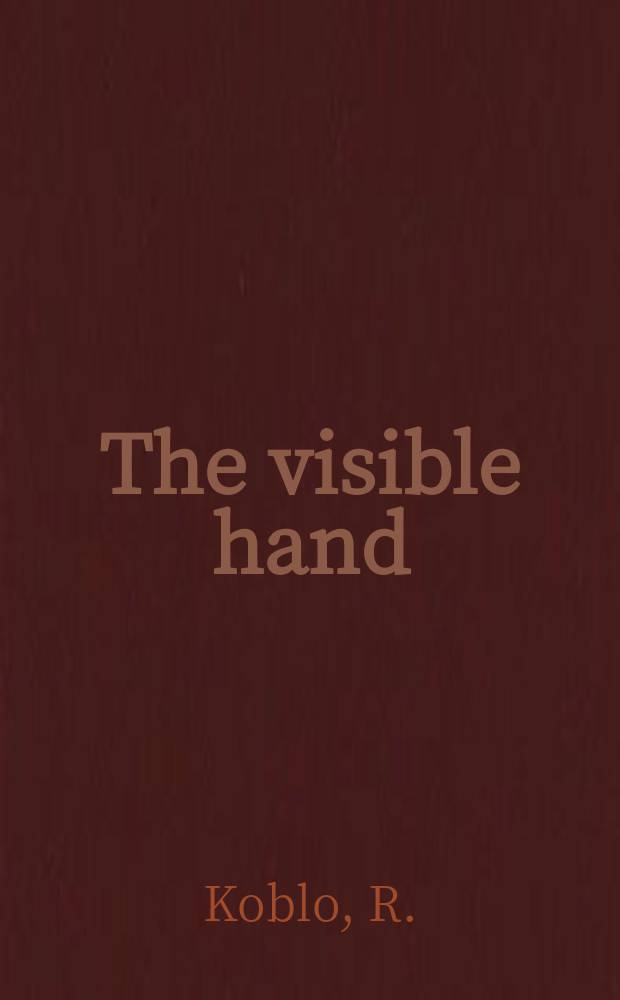 The visible hand