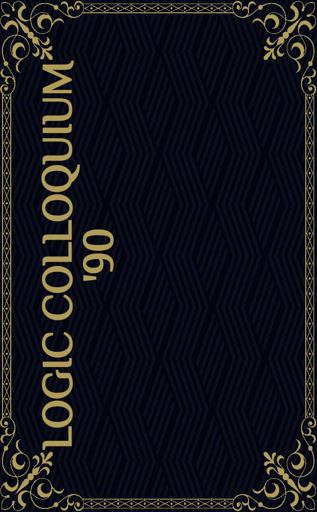 2 : Logic colloquium '90