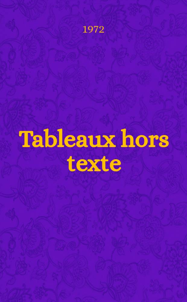 Tableaux hors texte]