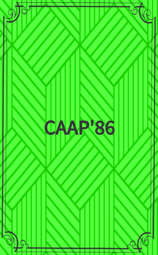 CAAP'86