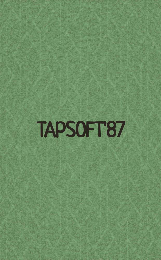 TAPSOFT'87