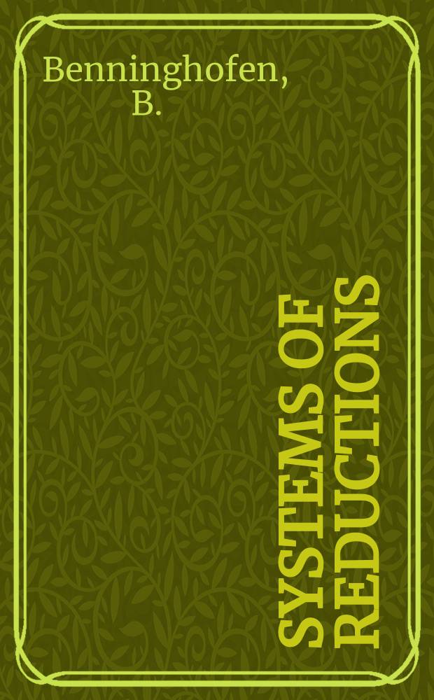 Systems of reductions