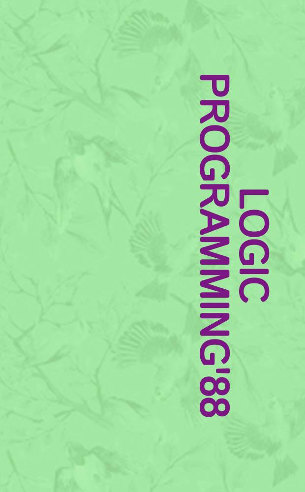 Logic programming'88