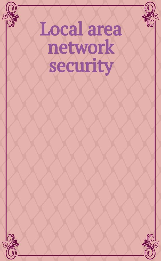 Local area network security