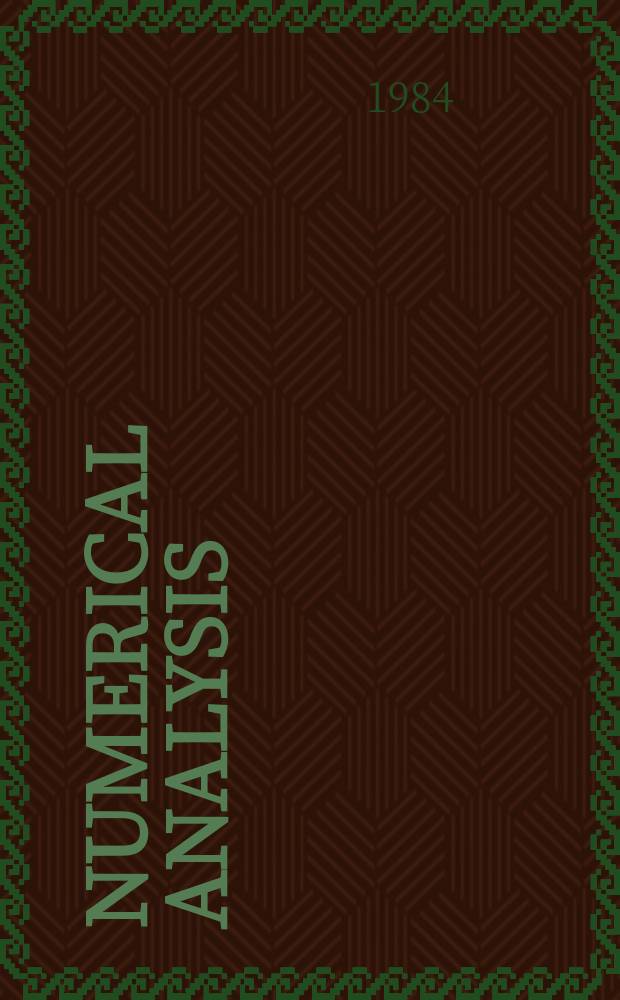 Numerical analysis