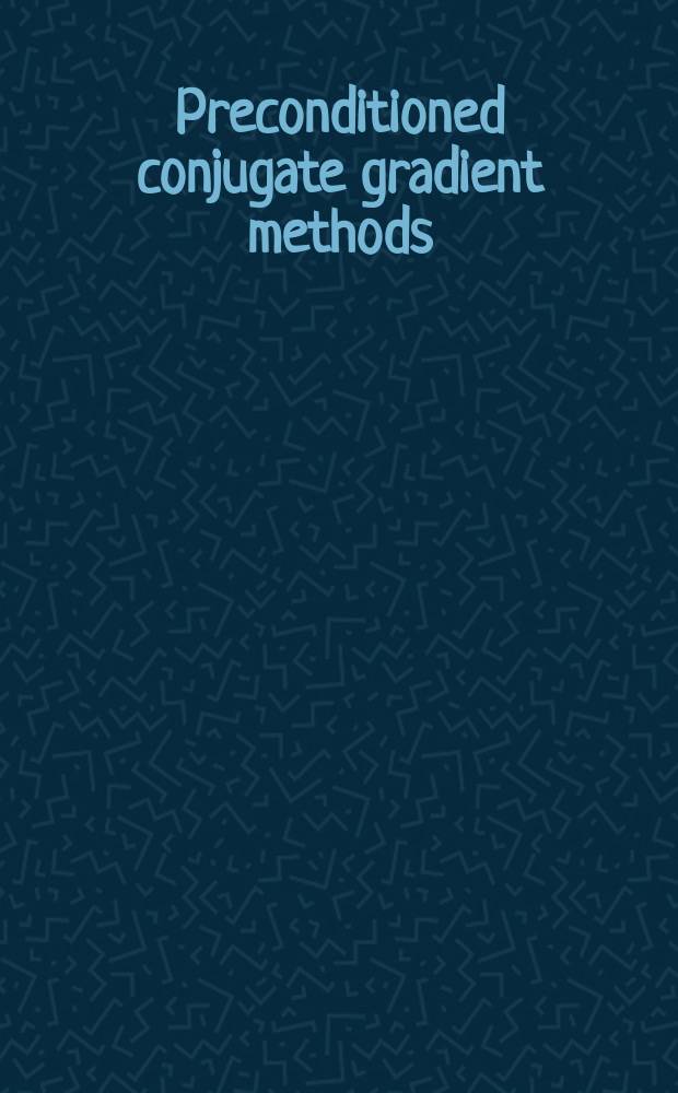 Preconditioned conjugate gradient methods
