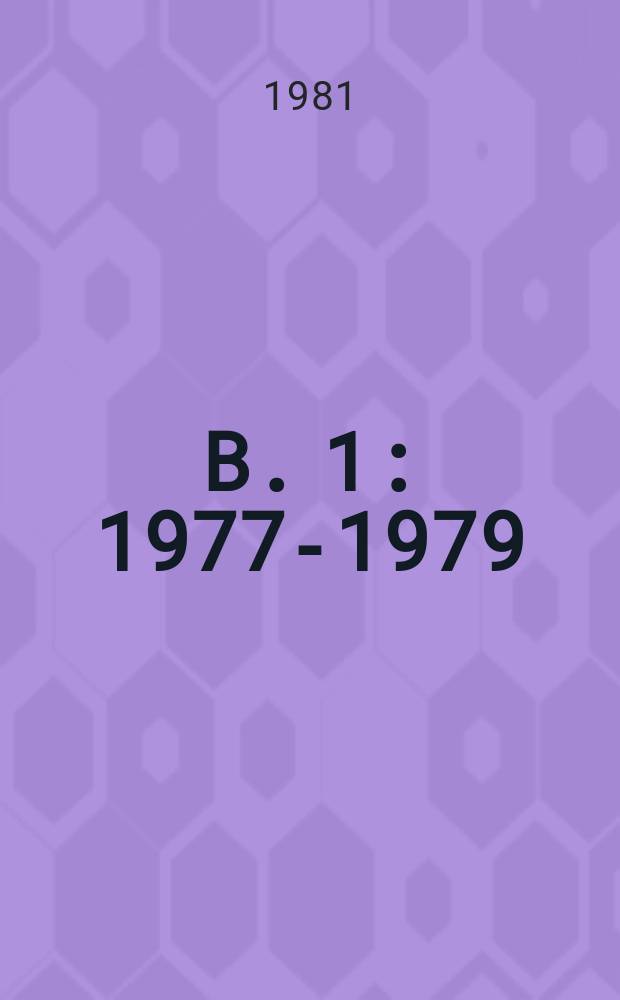 B. 1 : 1977-1979