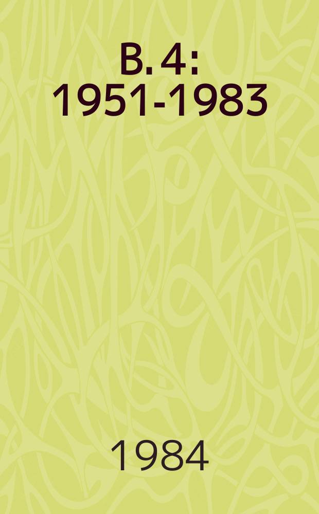 B. 4 : [1951-1983