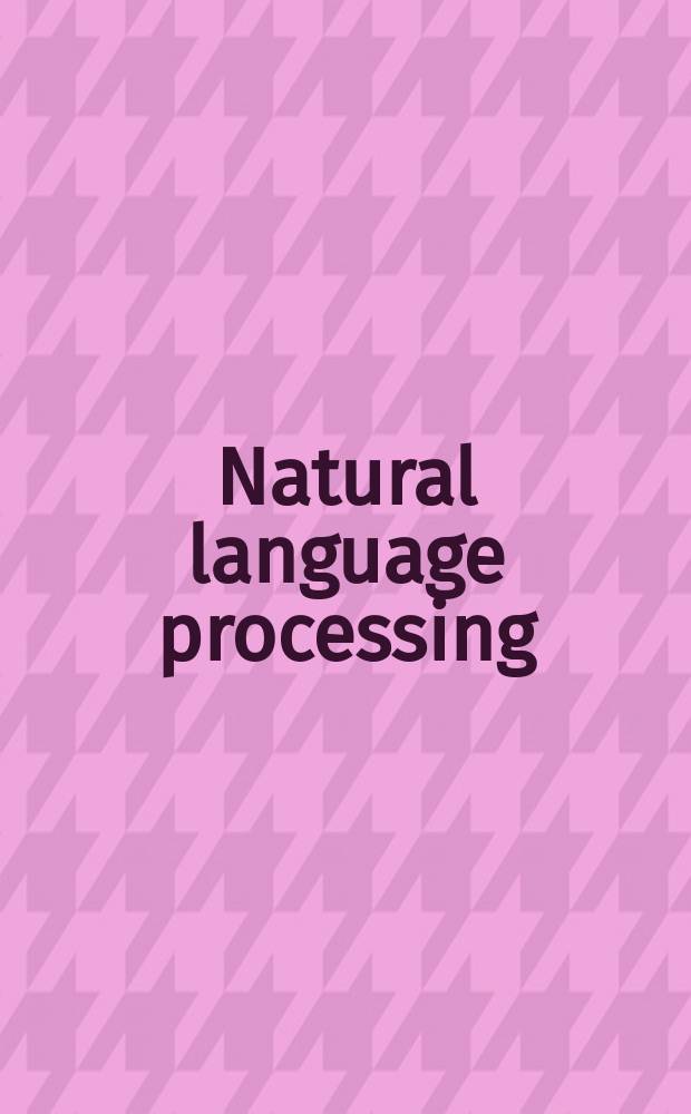 Natural language processing