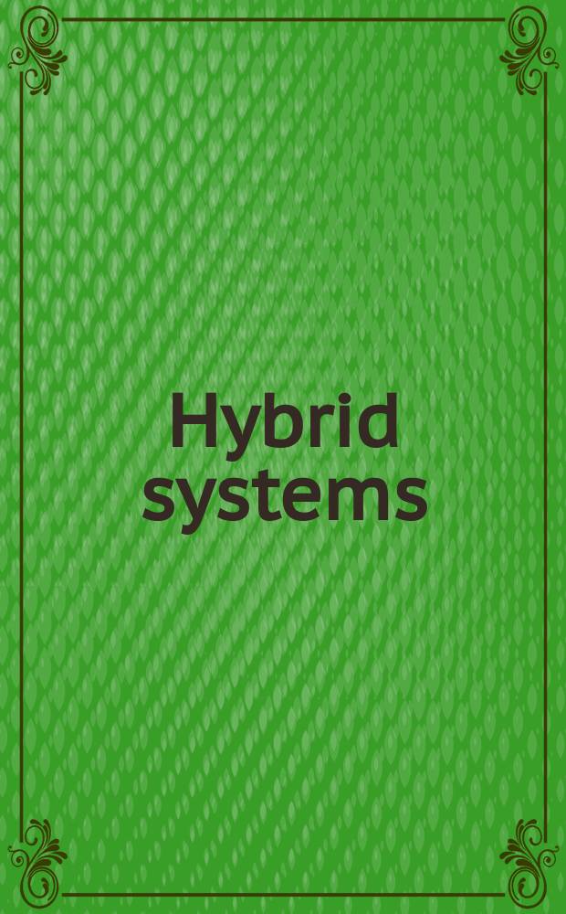 Hybrid systems