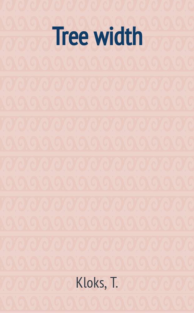 Tree width