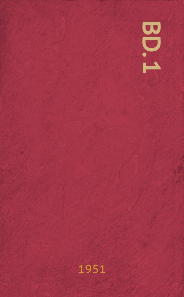 Bd. 1