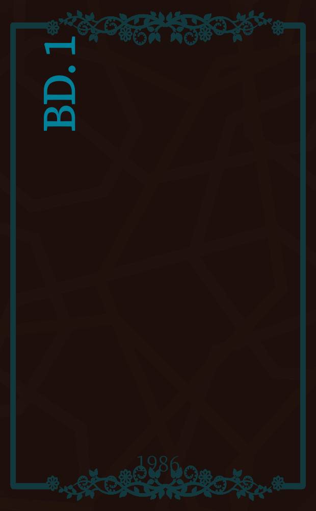 Bd. 1