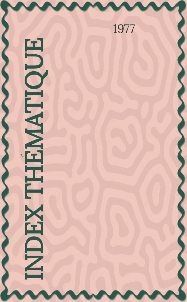 2 : Index thématique