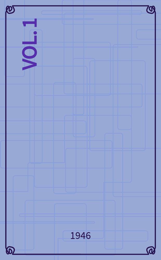 Vol. 1