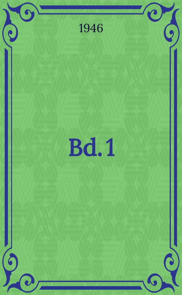 Bd. 1