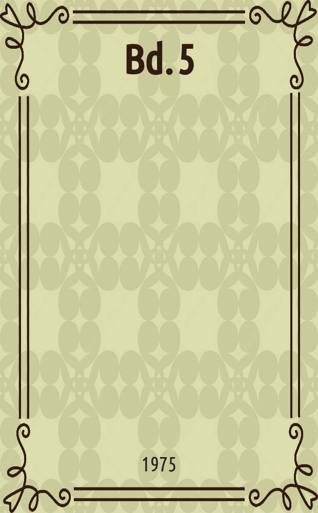 Bd. 5