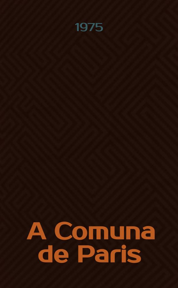 4 : A Comuna de Paris