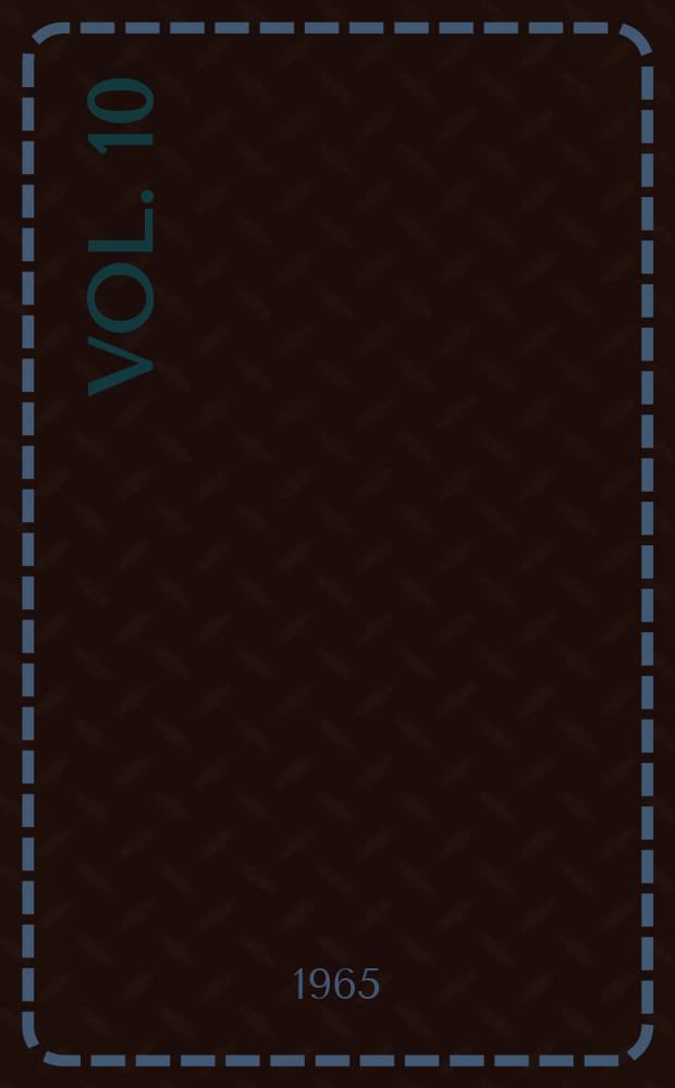 Vol. 10