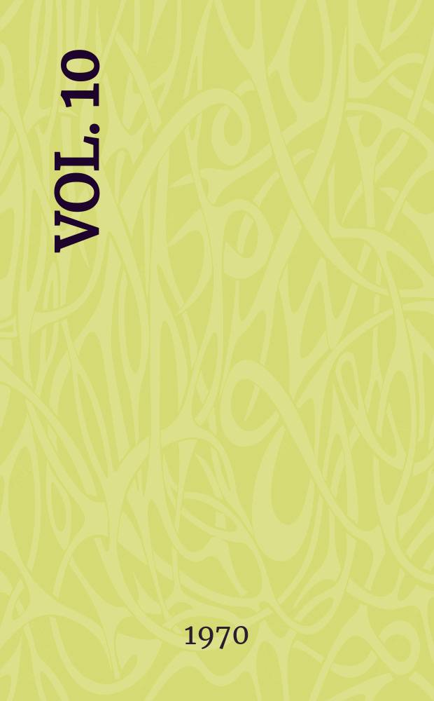 Vol. 10