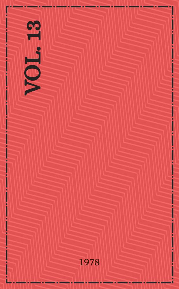 Vol. 13