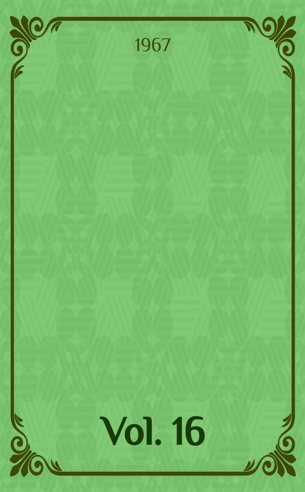 Vol. 16