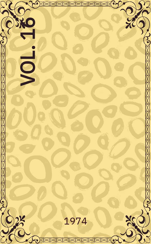 Vol. 16