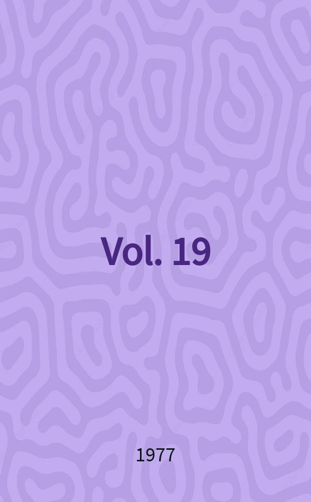 Vol. 19