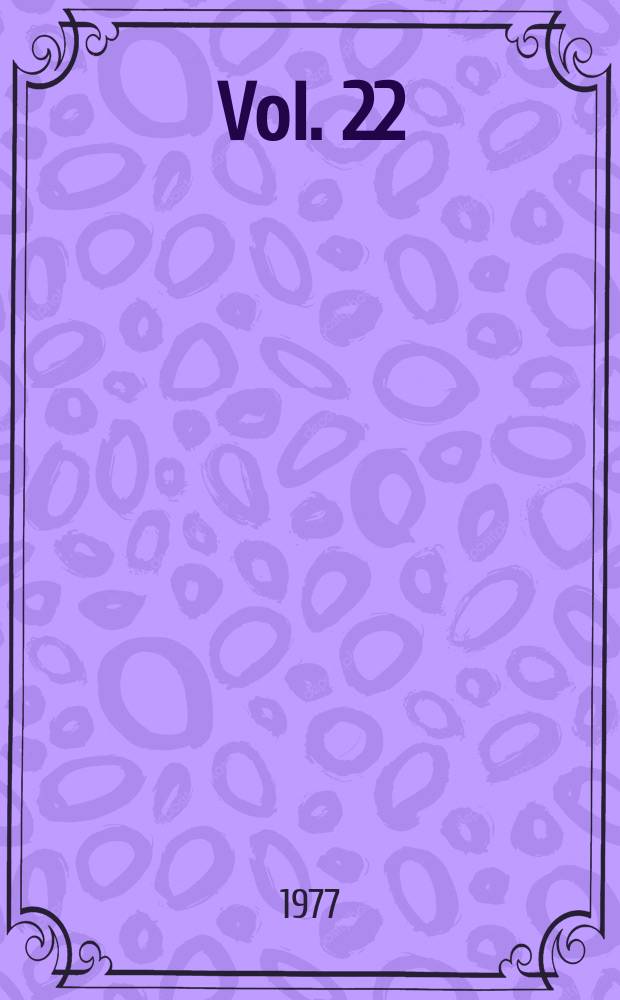 Vol. 22